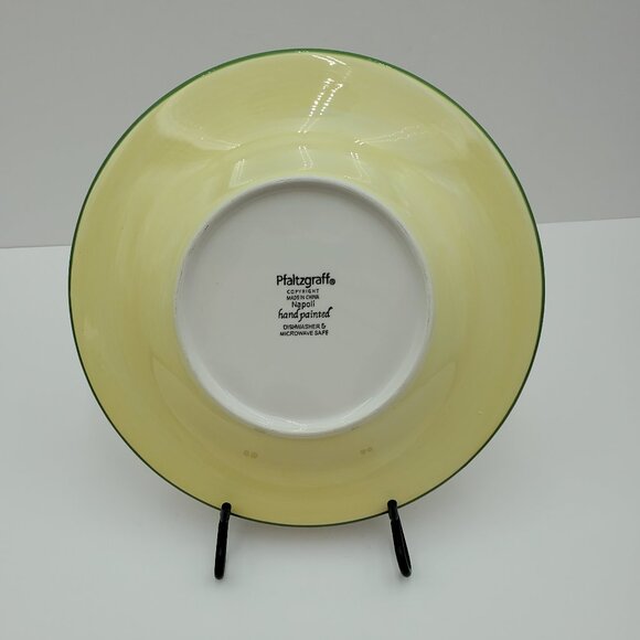 Pfaltzgraff Napoli Salad Plates Colorful Floral Napoli 9" Luncheon Plates - Picture 3 of 6